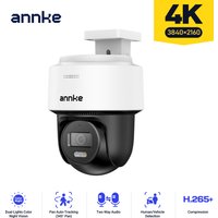 ANNKE 4K PoE PT Security Camera 2.8 mm@F1.6 Smart Dual Light Color Night Vision Cctv camera Auto-tracking Lite home surveillance cameras