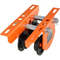 SucceBuy chariot manuel de palan électrique capacité 2200 lbs/1T pour PA200 PA250 PA300 PA400 PA500 chariot à poussoir avec double roues