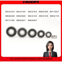 10PCS 30PCS 50PCS Bearing 603 604 605 606 607 608 609 RS 2RS MICRO BEARINGS .OPERATE STABLY