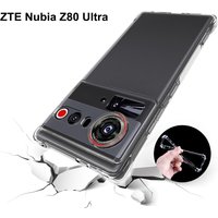 For ZTE Nubia Z80 Ultra NX741J Case Air Cushion Shockproof Airbag Clear Silicone TPU Back Cover Soft Case for ZTE Nubia Z80Ultra
