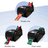 Ribbon Printing Machine Custom Label Electric Satin Ribbon Printer Suitable For Weddings/Celebrations/Flower Shop Gifts 110/220V
