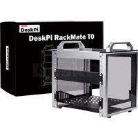DeskPi RackMate T0 Rackmount, 10 Inch 4U Server Cabinet for Network, Servers, Audio, and Video Equipment