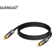 0.3M-20M 1PC RCA To RCA Cables Male To Male Aux Cable Jack for Home Theater HDTV TV DVD CD Loudspeaker Box Power Amplifier