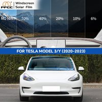 PFCC Pre-Cut Car Front Privacy Tint Film For Tesla Model 3 Y 2024 Highland Auto Sticker Foils ceramic solar UV Protector films