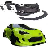 For Toyota GT86 BRZ 2012-2019 Upgrade Rocket Bunny Style V3 Wide Body Kit Front Bumper Car Accessories