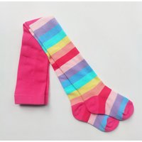 1 PCS New Spring Girls Color Stripe Tights Kids Stockings Autumn Baby Girl Clothes Tights for Girls Striped Pantyhose