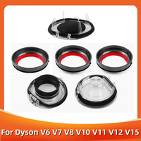 Bottom Lid For Dyson V6 V7 V8 V10 V11 V12 V15 Vacuum Cleaner-Top Fixed Sealing Ring Of Dust Bin Replacement Dust Collection Part