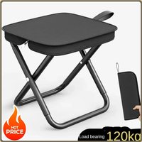 Ultraleichter Angelhocker, Outdoor-Picknick-Camping-Klappstuhl, tragbarer Reisesitz, bequem zu tragender Klappstuhl.