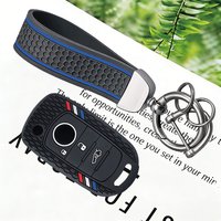 Fashion Keychain Silicone Key Case Cover Shell For FIAT Tipo Toro Nuovo Freedom 500X Doblo Argo Grazie Protector Fob Accessories