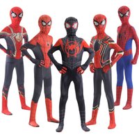 Kostium cosplay Milesa Moralese w stylu Zentai z motywem Spidermana, strój na imprezę Halloweenową, kolekcjonerski prezent świąteczny dla fanów cosplayu.