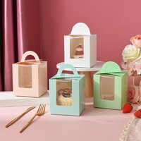 50 Pcs Kraft Paper Gift Packaging Boxes Foldable Custom Carton Cardboard Candy Package Boxes Eco-Friendly Shipping Supplies