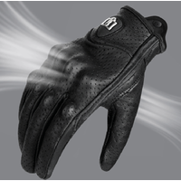Sommer Motorrad Atmungsaktive Handschuhe Männer Frauen Moto Leder Carbon Radfahren Winter Motorrad Motocross Motor Voll Finger Handschuhe