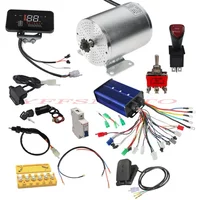 72V 3000W Brushless Motor MY1020 or Controller or Throttle Pedal T8F Sprocket Kits Aluminum for Go Kart Golf Mower Motorcycle