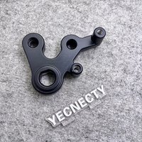 1PC CNC Aluminum Motorcycle Front Left Footrest Pedal Mount Connection Bracket For Benelli TNT BJ150S 180S 165S Keeway RKF 125