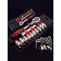 AliExpress Galacok New Upgrade Wrench Socket Set Hardware Car Boat Motorcycle Bicycle Repairing Tool Short Socket Ratchet Auto Repair Tools Hand