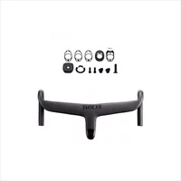 road Carbo handlebar carbon stem ECIOSL Internal Cable Routing Road Bicycle Handlebar Cockpit Di2 color changing laser