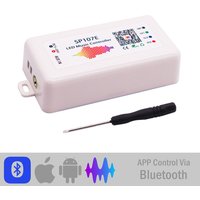 Bluetooth WS2812B LED Pixel Controller SP110E SP107E for WS2811 WS2815 WS2813 SK6812 LED Lights Strip DC5-24V