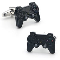 iGame Cartoon Game Cuff Links Quality Brass Material GamePad Design Cufflinks For Men Gift