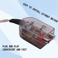 12V Car Audio High To Low RCA Line Subwoofer Audio Impedance Converter Low Audio Filter Audio Output