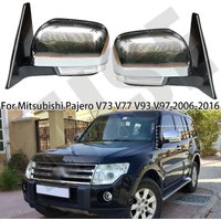 Car Power Rear View Mirror Side Door Mirror Assembly For Mitsubishi Pajero V73 V77 V93 V97 2006-2016 7632a655 7632a656