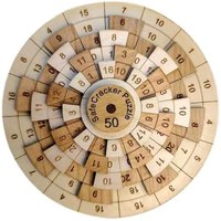 Montessori Number Puzzle Brain Teaser IQ Test Toys Educational Mind Games Wooden Digital Huarong Road Children Learning Gifts