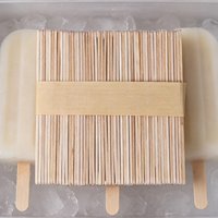 Craft Sticks Ice Cream Sticks Wooden Popsicle Stick 11.4cm Length Treat Ice Pop For Beverage Resin Mold Handmade Tools