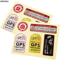 AliExpress NONE 【F2-MAX111】GPS TRACKING Alarm Sticker Reflective WARNING Motorcycle Bike Anti-Theft Sticker