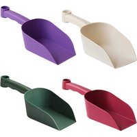 Garden Soil Scoop Portable Thick Plastic Gardening Trowels Cat Litter Scoop for Farming Vegetable Fruit Grass Sod