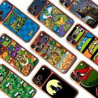 Animated N-Ninja T-Turtles TV For Apple IPhone 17 Pro 17 Pro Max Back Cover Decal Wrap Skin Colorful Rear Protective Sticker