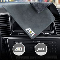 ABT SPORT S LINE Emblem Logo Cleaning Drying Cloth Car Wash Rags Double Layer For Peugeot Skoda SEAT Toyota Ford Fiat POLO GOLF