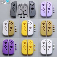YuXi 1 Set Replacement Housing Shell Case For NS Joy-con Controller Case Cover With SLSR Buttons For Switch Joycon