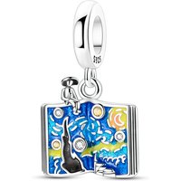 925 Sterling Silver Hot Air Balloon Pumpkin Cart Dreamcatcher Japanese Culture Charms Beads Fit Original Bracelet DIY Jewelry