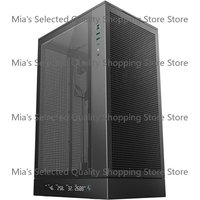 Case CH270 Digital Case Support Mini-ITX/M-ATX Motherboard with a Status Digital Screen for Gaming