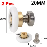 Roller Shower Rooms Cabins Pulley Shower Room Roller /Runners/Wheels/Pulleys Diameter 20mm 23mm 25mm 27mm