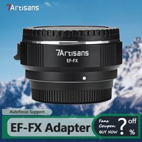 7artisans EF-FX Autofocus Lens Adapter for Camera Photography Accessories for Canon EF to Fujifilm XF Mount XT-100 XT-30 XE4