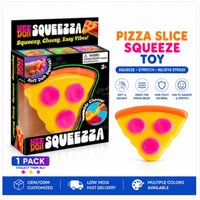 Squishy Pizza Stress Relief Toy, Maltose Material Slow Rising Squeeze Fidget Toy, Ideal Gift for Stress Venting