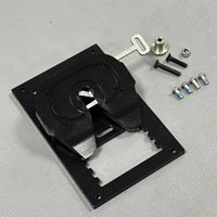 RC 1/14 Truck Metal Fifth Wheel Base MP-01 For Tamiya LESU 1 14 Rc Radio Control Tractor Truck Parts Accessories