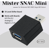 SNAC Level Shifter Board 5V Compatibility Controllers MiSTer FPGA for Nintendo NES SNES Sega MD Saturn ADAPTERS Gaming Adapters