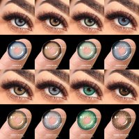 EYESHARE 2pcs Colored Contact Lenses Natural Look Brown Eye Lenses Gray Contact Blue Lenses Fast Delivery Green Eye Lenses