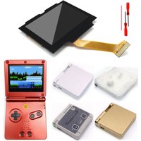 HISPEEDIDO Pre-Laminated IPS LCD For GBA SP 3.0 inch Real Drop in V5 720*480 Screen Replacement Kits Easy to Install