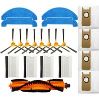 For ABIR K30 K20 X9 Liectroux LILIN X6 Robot Vacuum Cleaner Parts Main Roller Side Brush HEPA Filter Mop Cloth Rags Dust Bags