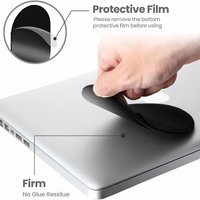 Portable Universal Laptop Mouse Holder Stick-On Durable Mouse Pouch Self-Adhesive Mouse Storage Bag