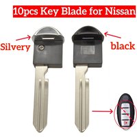 5/10pcs NSN14 Car Keyless Fob Key Blade Emergency Ignition Key Blank for Nissan X-trail Qashqau Micra Note Juke Murano Maxima