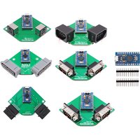 Adapter For SNES/NES/SEGA Mega Drive/Atari /Saturn/pce Game Controllers USB Adapter for Raspberry Pi/Mister FPGA/PC console