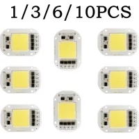 AC 220V COB Chip 50W Light Source No Need Driver For Floodlight Spotlight Lamp DIY Lighting High Brightness LED Chip 1/3/6/10PCS