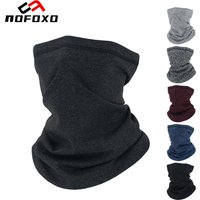 AliExpress nofoxo NOFOXO Winter Hiking Face Mask Men Women Thick Polar Fleece Warm Bandana Outdoor Cycling Sport Windproof Neck Warmer Scarf