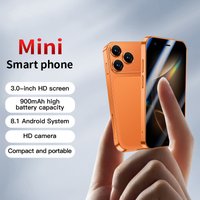 ONEMYTH A17 Mini 3G Smartphone 3,0-Zoll Android-System Play Store WhatsApp GPS WLAN Dual-SIM-Karte Kleines Smartphone