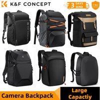 K&F CONCEPT Professional Camera Bags for Photographers Outdoor Travel Camera Bag Rucksack Waterproof Photography Camera Backpack
