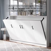 Japan Folding Single Murphy Bed Adults Metal Double Luxury Invisible Italian Cheap Bed Frame Wall Full Size Bedroom Furniture