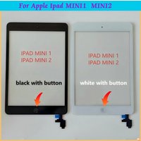 NEW LCD Touch Panel For iPad Mini 1 2 Mini1 Mini2 A1432 A1454 A1455 A1489 A1490 A1491 Touch Screen with button